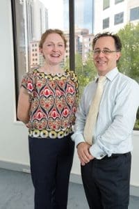 Worklogic co-founders, Rose Bryant-Smith and Grevis Beard